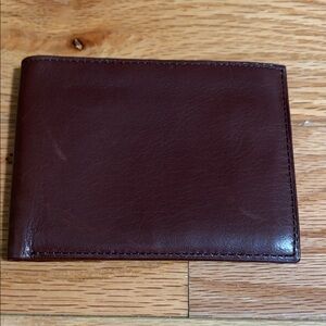 Donald Trump Classic Brown Leather Wallet